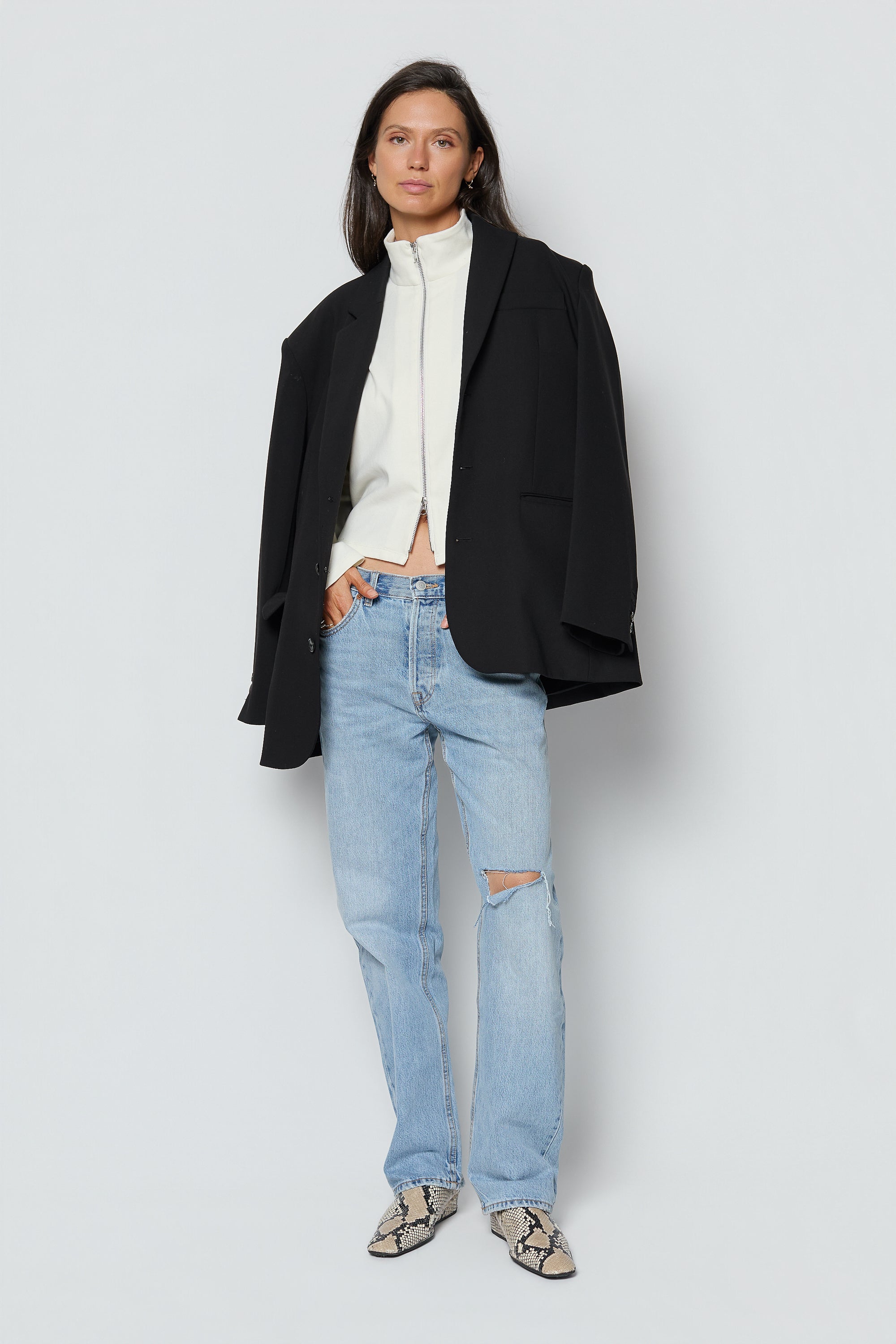 Double Zip Pullover