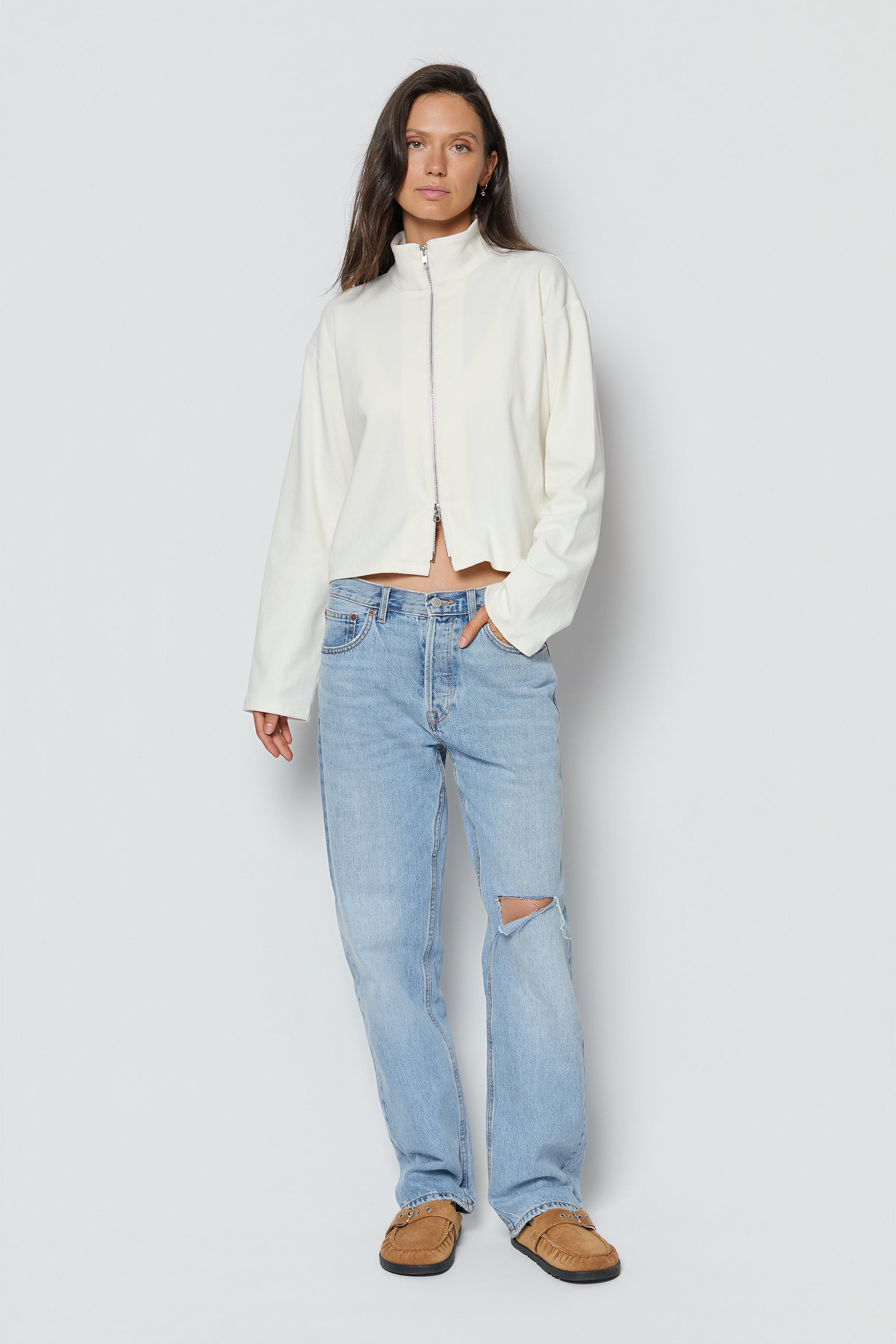 Double Zip Pullover